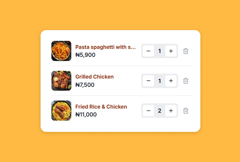 Shopping Cart Experience